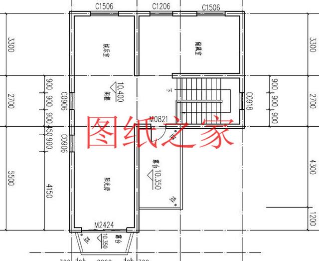 100平米四层别墅设计，开间9米精致漂亮，可以说是小户型大功能！