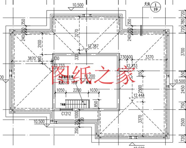 开间15米的三层别墅，美观大气、舒适实用，造价50万左右！
