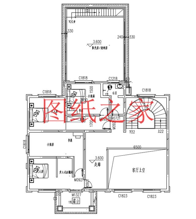 开间15米的三层别墅，美观大气、舒适实用，造价50万左右！