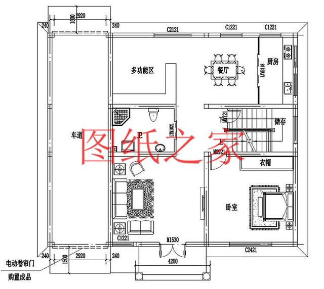 160平米的二层别墅，14X12米方正又实用，农村建房的首选户型！