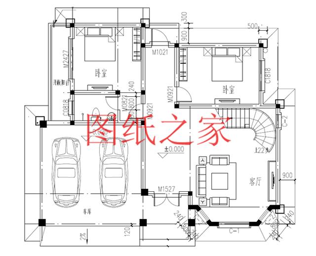 160平米的二层别墅，14X12米方正又实用，农村建房的首选户型！