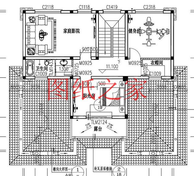 143平米四层别墅，12.4X11.6米奢华大气，有没有门庭差别有多大？