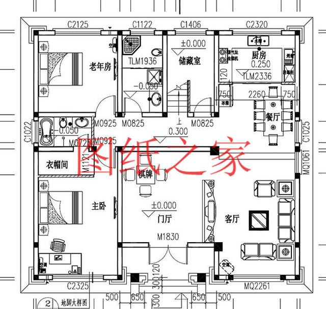 143平米四层别墅，12.4X11.6米奢华大气，有没有门庭差别有多大？