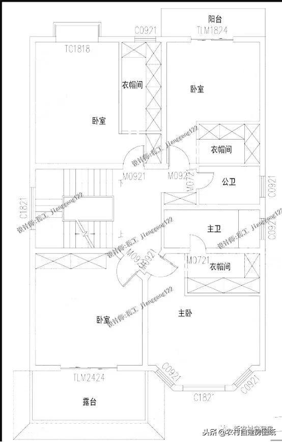 6款面宽10米以下的农村自建房，一二三层都有，功能齐全样式大气