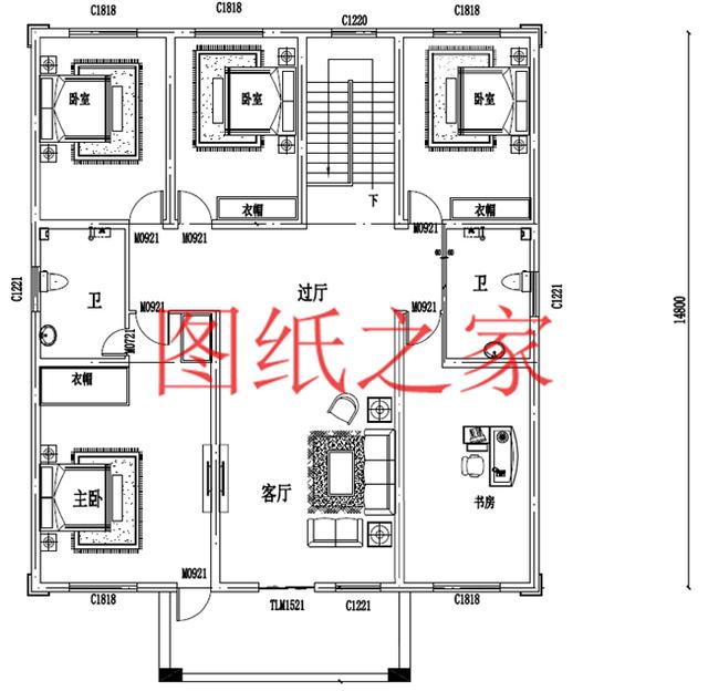 14X15米的三层别墅，200平米大户型，造价只要40多万！