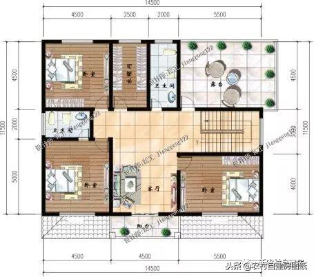 10套适合南北方农村的二层别墅，3套柴火房，4套堂屋，7款带露台