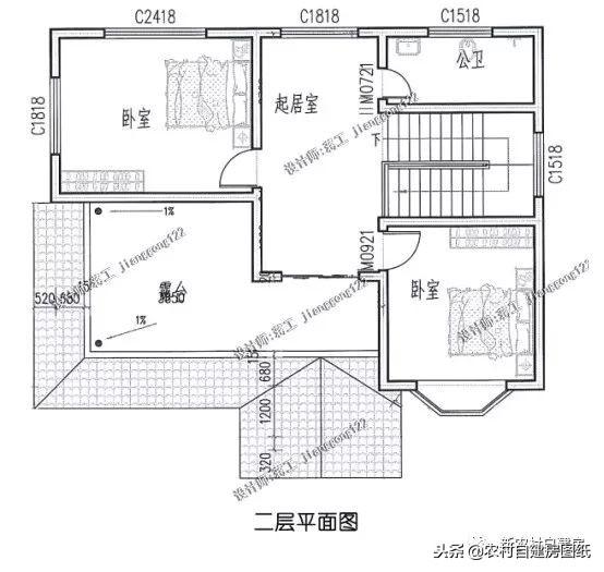 10套适合南北方农村的二层别墅，3套柴火房，4套堂屋，7款带露台