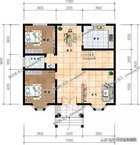 10套适合南北方农村的二层别墅，3套柴火房，4套堂屋，7款带露台