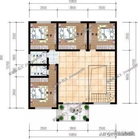 10套适合南北方农村的二层别墅，3套柴火房，4套堂屋，7款带露台