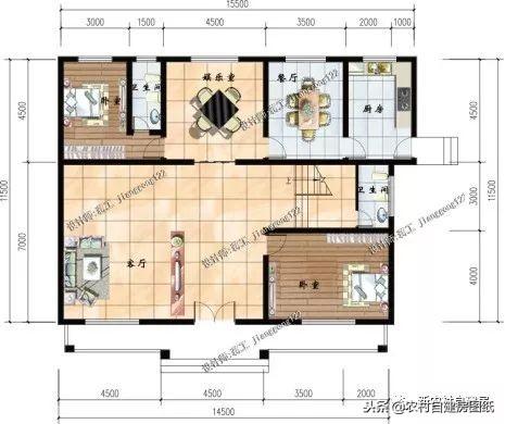 10套适合南北方农村的二层别墅，3套柴火房，4套堂屋，7款带露台