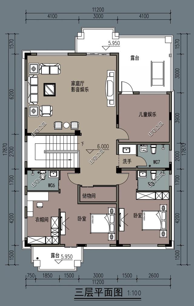 农村盖别墅，欧式建筑当属首选，11X17米2层户型适合自建