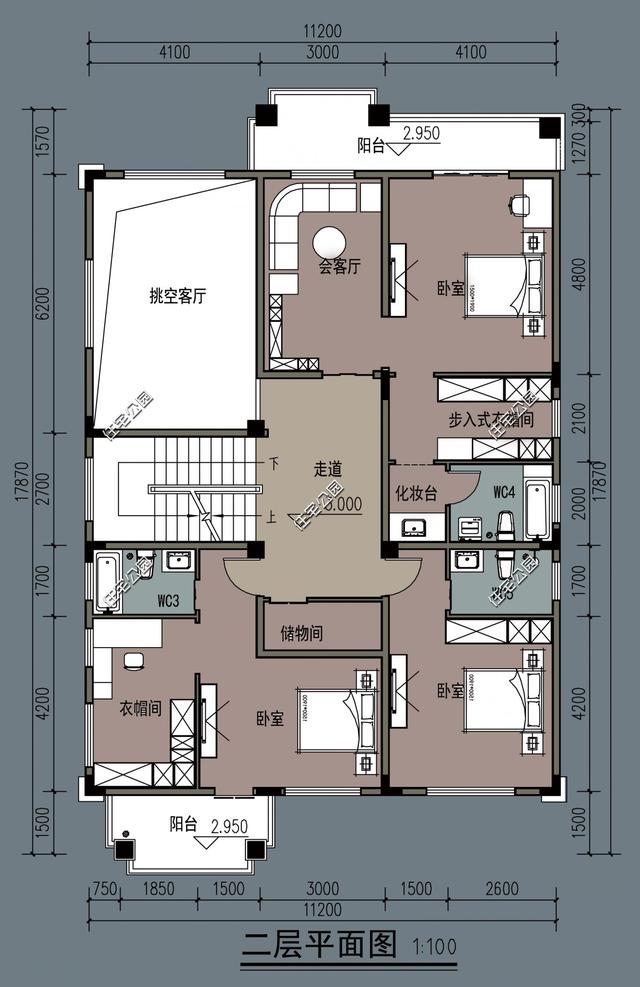 农村盖别墅，欧式建筑当属首选，11X17米2层户型适合自建