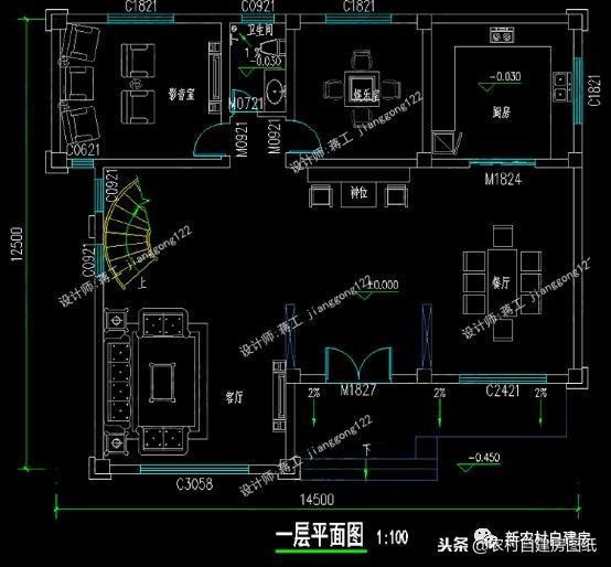 农村建房别太奇怪，这5套别墅图纸小白都看得懂，才不会被忽悠