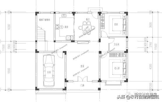 农村建房别太奇怪，这5套别墅图纸小白都看得懂，才不会被忽悠