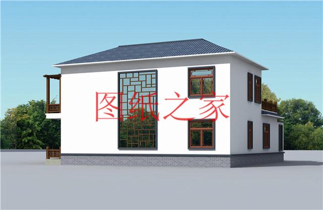 现代风格的四合院别墅设计方案，符合现代人的审美和居住需求！