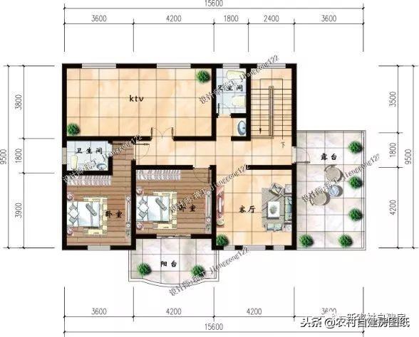 12款带车库的农村别墅图纸，一层12万起，二层16万起，三层30万起