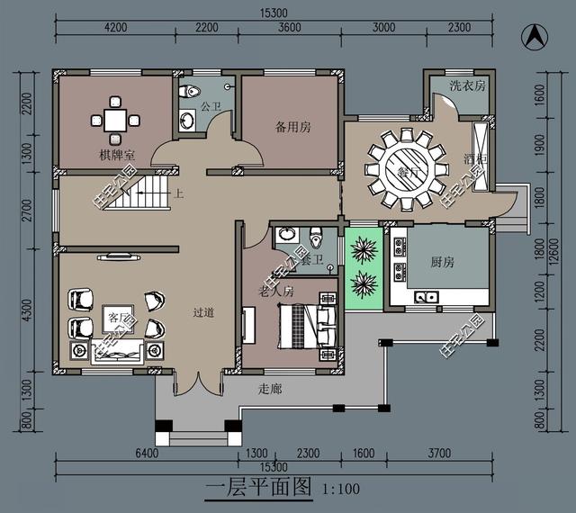 8室2厅还有10个卫生间，这栋4层农村别墅，人人都能建得起