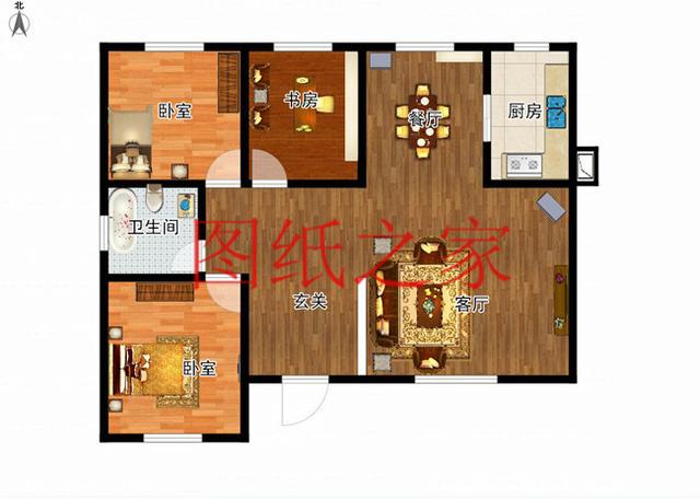 推荐5套小户型的农村一层别墅，进深10米左右，正适合用来养老！
