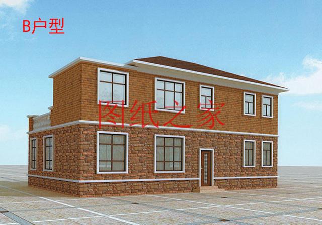 160平米二层别墅，进深11米，造价只要30万，你心动了吗？