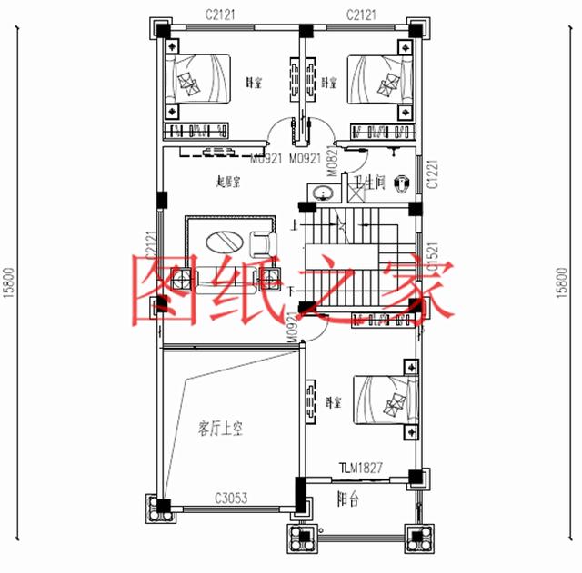 8X15米三层别墅设计，小面宽也能盖出漂亮别墅，你觉得怎么样？