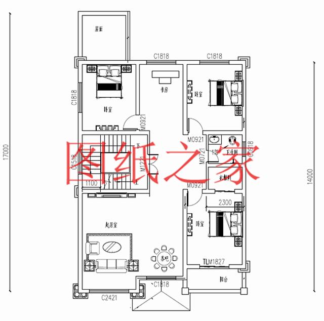 占地150平米左右的二层别墅，造价40万左右，非常经济实用！