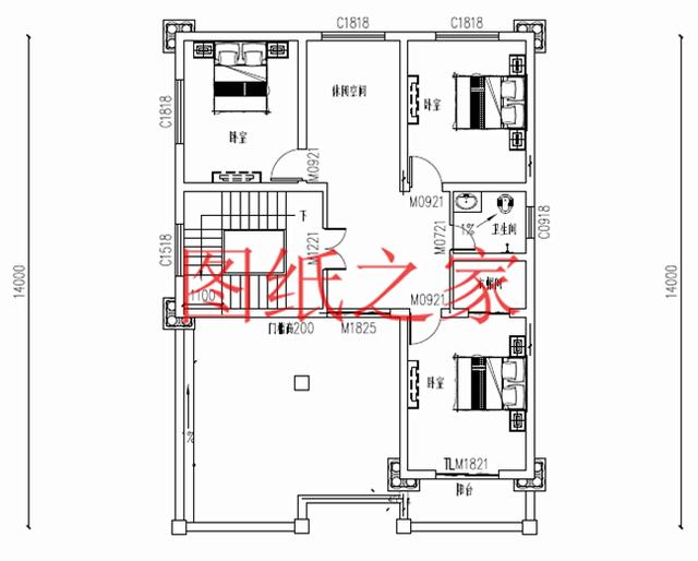 占地150平米左右的二层别墅，造价40万左右，非常经济实用！