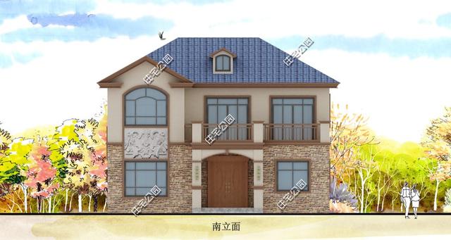 看了这套，总算明白为什么农村建房欧式别墅最受欢迎了