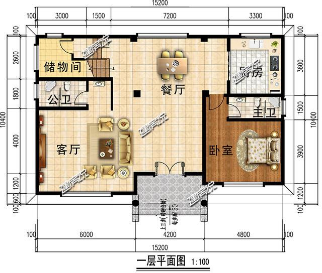 农村最漂亮三层别墅，图纸看了快收藏，开春就建房