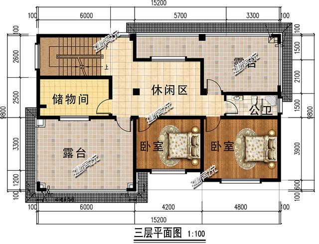 农村最漂亮三层别墅，图纸看了快收藏，开春就建房