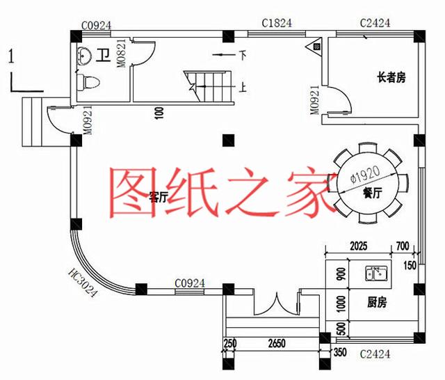 110平米左右的三层别墅，占地尺寸不到12X10米，一起来看看吧！