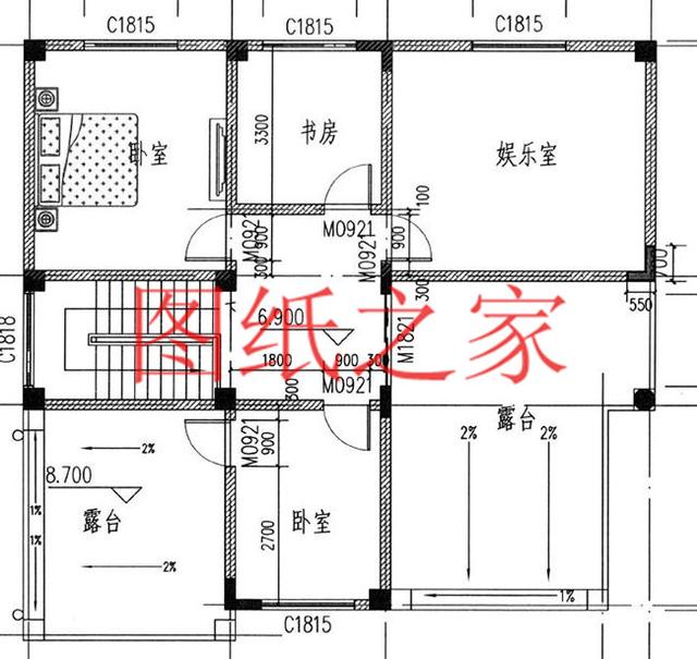 简单大气150平三层自建别墅，13X12米、12X13米两个户型供你选择