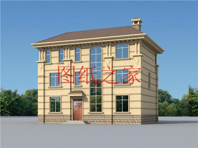 5套15X13米农村三层别墅，家是避风港，需要用心来建造！