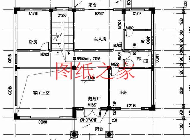 欧式三层农村别墅，13X15米、15X13米还带露台，美观大气上档次！