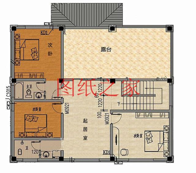 3套140平三层别墅，尺寸分别是11X13米和13X11米，供大家参考！