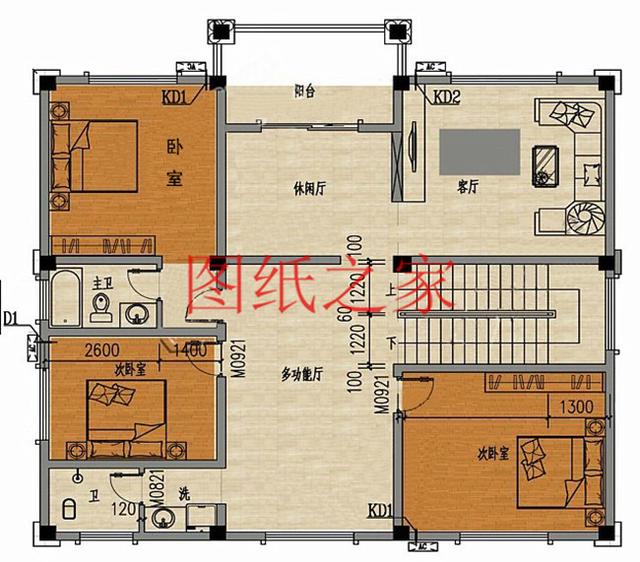 3套140平三层别墅，尺寸分别是11X13米和13X11米，供大家参考！