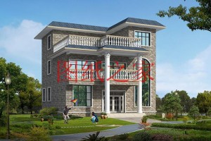 13×12米三层自建小楼房设计方案，还有12×13米的