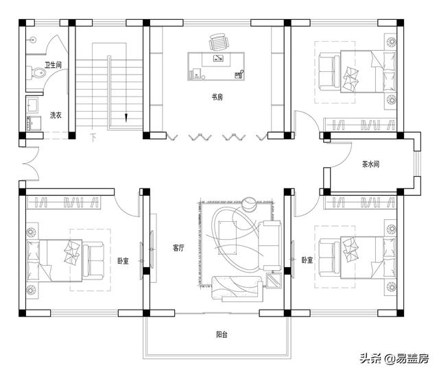 宅基地小也不怕！长沙2层欧式别墅，小体量也有大空间