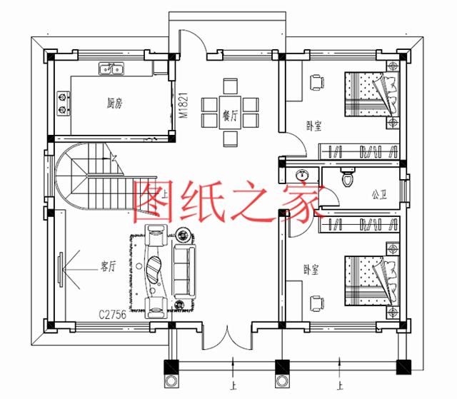 6套农村三层别墅，尺寸分别是12X13米、13X12米，哪个更适合你？