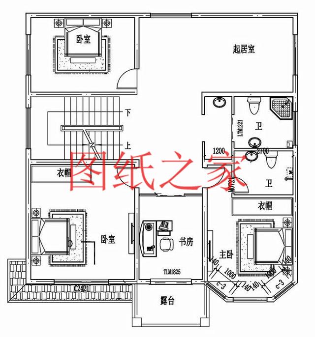 4套12X12米的三层别墅，户型非常方正，欢迎大家评论收藏！