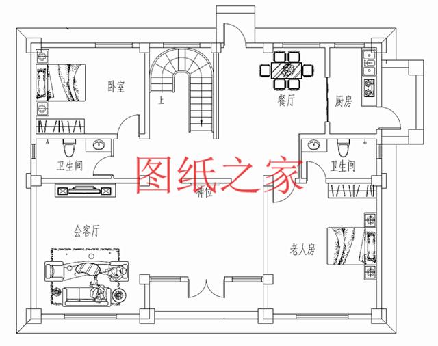 15X11米三层农村小别墅，温馨舒适、简单实用，一起来看看吧！