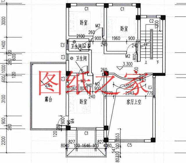 12X13米三层别墅户型设计，功能性强，符合现代人的生活需求