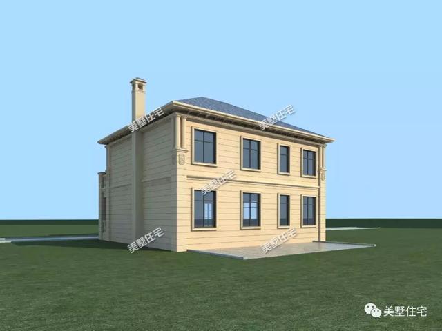 12X11米火遍乡村的二层别墅，布局科学实用，回乡建一栋超值