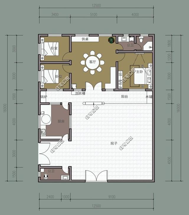 7套15万内农村自建房户型，第4套仅9万，13万3、5建哪个