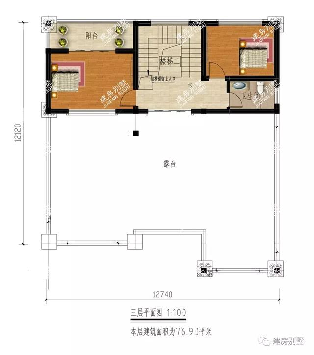 主体使用砖混结构的自建房，30万内做好，都说很实用