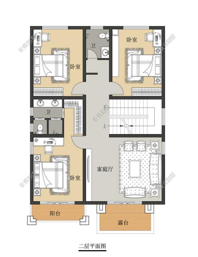 8套超受欢迎的欧式别墅，看了图纸再建房，别墅气质大不一样！