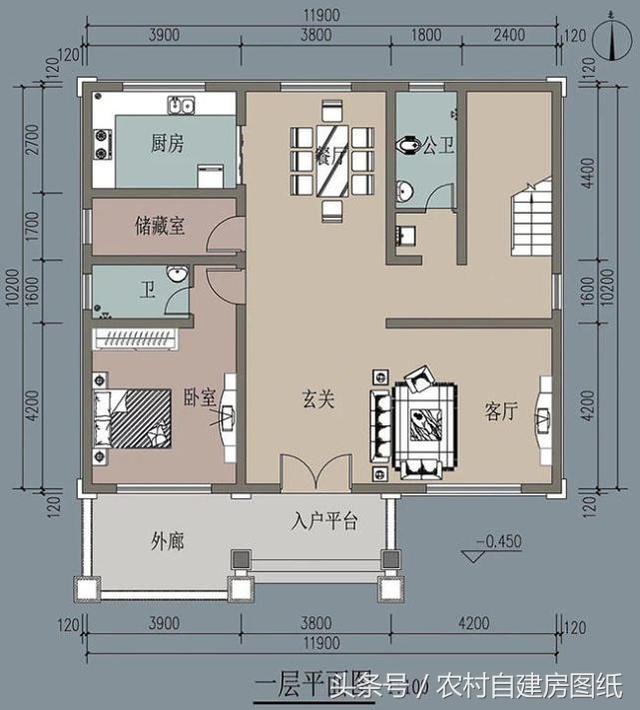 12X10米二层农村小别墅，25万搞定主体，农村建别墅这么便宜吗？