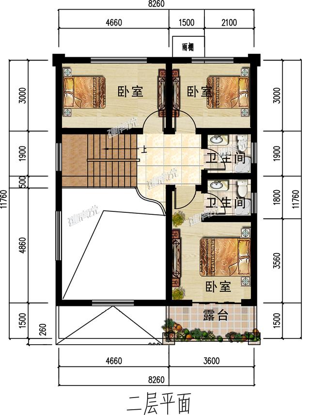 开间8米如何建房，这2款农村独栋小洋楼正合你意，图纸收藏不会错