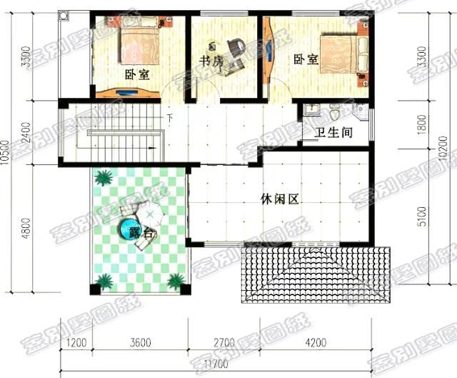 30万框架结构带卧室套间农村三层别墅，施工简单且经济实用！