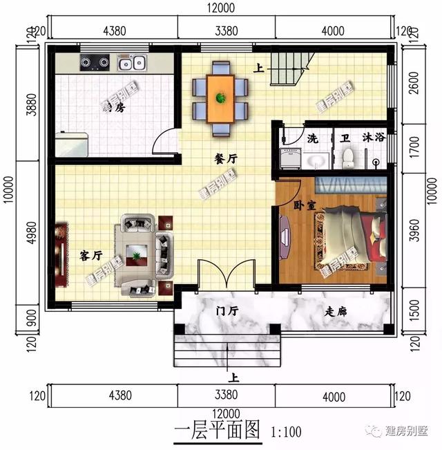 20来万就能建的两层小别墅，漂亮和实用性都兼备了