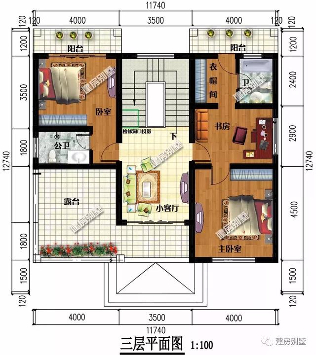 3栋中式风格的农村自建房，既简单又时尚，30万就能建